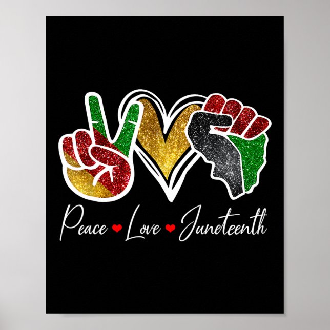Fredsfrihet i Kärlek, tjugoelfte svarta Pridet, fr Poster (Framsidan)