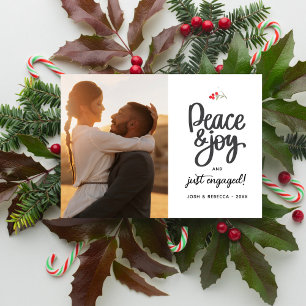 Fredsglädjen, precis engagerad, julfotopatens Anpa Helg Vykort