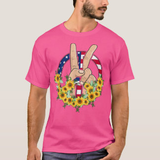 Fredshandel i den amerikanska fredssolrosrörelsen  t shirt