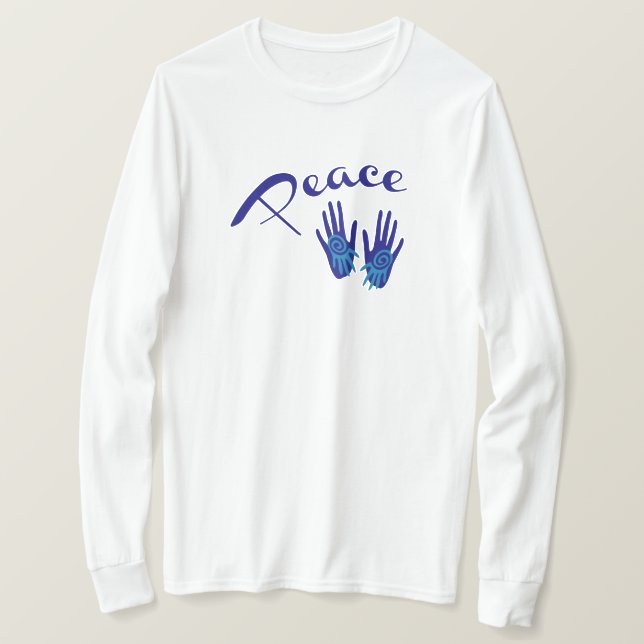 Fredshänder T-shirt (Design framsida)