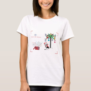 Fredshelgdagar, Handflatan Träd, Hund Tee Shirt