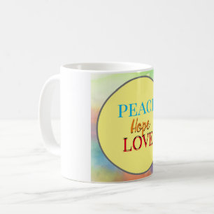 Fredshoppet och Kärlek Kaffemugg