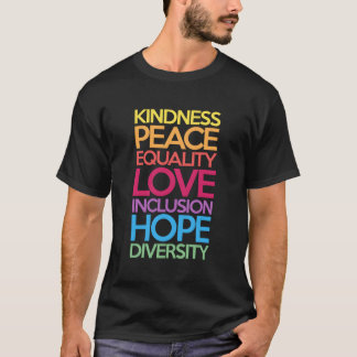 Fredsjämlikhet i Kärlek omfattar hoppdykare för vä T Shirt