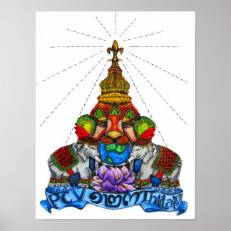 Fredskåren Volunteer - Thailand Poster