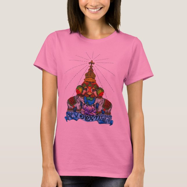 Fredskåren Volunteer Thailand T Shirt (Framsida)