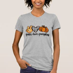 Fredskärlek Pumpa Kvinnor T Shirt