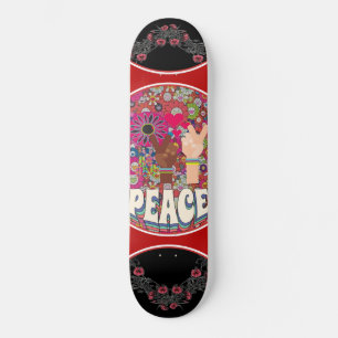 Fredskateboard Mini Skateboard Bräda 18,5 Cm