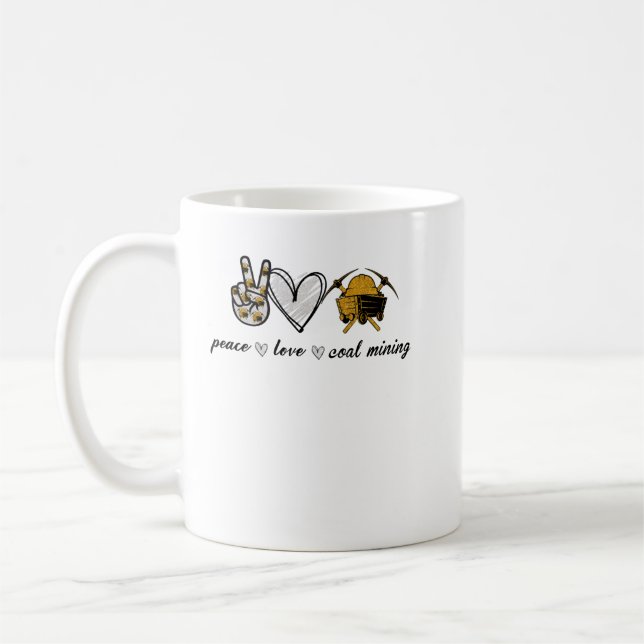 Fredskjorta för kolgruvor i Kärlek Kaffemugg (Vänster)