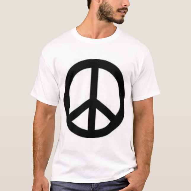 Fredskjorta Tee Shirt (Framsida)