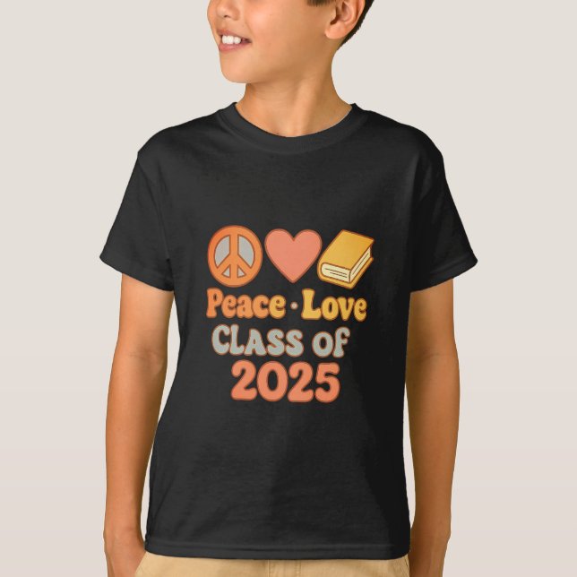 Fredsklassen Kärlek 2025 Retro Spirit Tee (Framsida)
