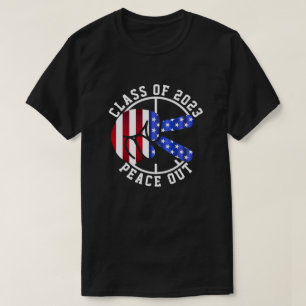 Fredsklassen Studenten Student 2025 Black T Shirt