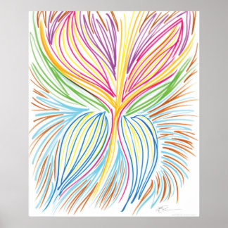 Fredskonst: 14 mars 2016 "Fly" Poster