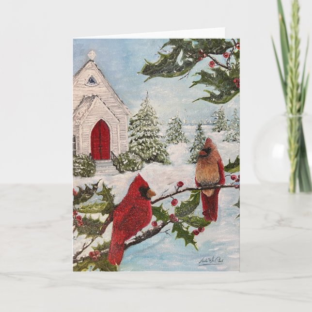 Fredskort för vinter kort (Framsida)