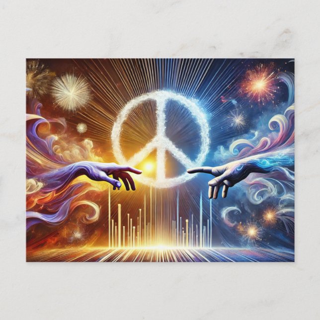 Fredskortet Helg Vykort (Framsida)