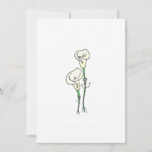 fredsliljor, söt blomma tema inbjudningar