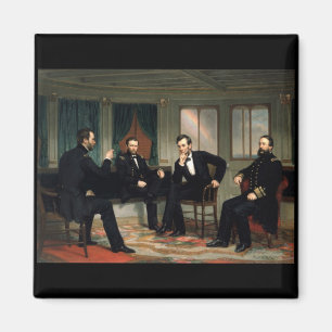 Fredsmäklarna med Abraham Lincoln Magnet