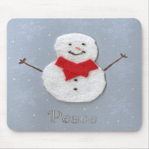 Fredsnögubbemousepad Musmatta