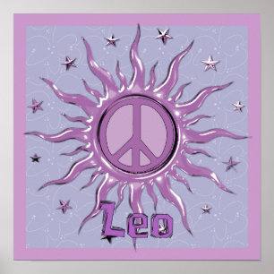 Fredsol Leo Poster