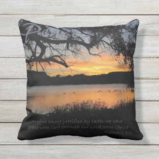 Fredspilow Sjö Sunset Pillow Romans 5 Kudde