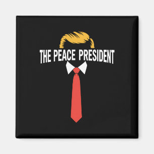 Fredspresidenten Pro Trump Den Fredlige Presidente Magnet