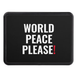 Fredsprocessen i världen: svart, vit, ingen krigsp dragkroksskydd