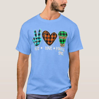 Fredspumpen Kärlek Pumpkin Spice Thanksgiving - hö T Shirt
