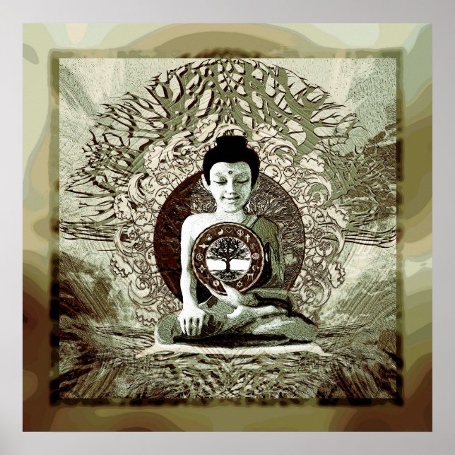 Fredssamitets världsreligioner poster (Framsidan)