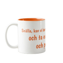 Fredssamtalkaffemugg