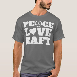 Fredsskapande åtgärd från kärlek, en fin gåva vit  t shirt