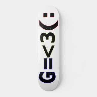 Fredsskateboard Kärlek och Lycka Old School Skateboard Bräda 18 Cm