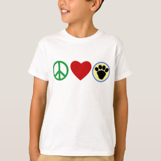 Fredsskjortor, gåvor, Tass, Kärlek, marionettskjor T Shirt