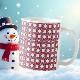 Fredsskölden i Mönster under jul Kaffemugg