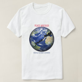 Fredsskvätt - dela upp Tastebuds över hela världen T Shirt