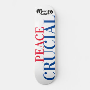 FREDSSKYDDSKYDD MINI SKATEBOARD BRÄDA 18,5 CM