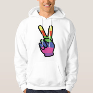 Fredsskylt Hoodie