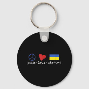 Fredsställ i Kärlek med Ukrainas stöd Stoppa Krig Nyckelring