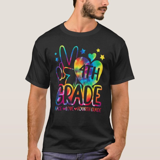 Fredsstiftelsen Kärlek Fjärde Klass-Back to school T Shirt (Framsida)