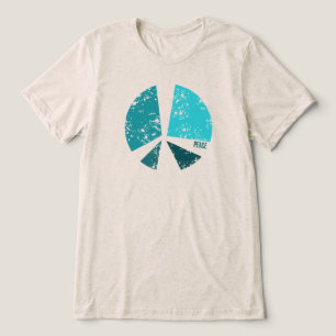 Fredssymbol Grafisk T-Shirt – Estetisk Streetwear