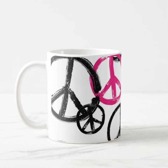 Fredssymbol Kaffemugg (Vänster)