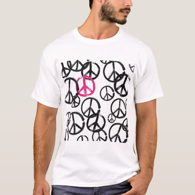Fredssymbol T Shirt (Framsida)