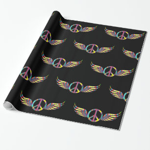 Fredssymbolen Thunder_Cove för Winged Hippie Presentpapper