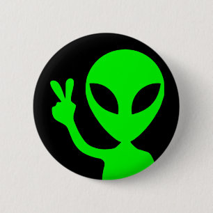 Fredstecken Alien Knapp