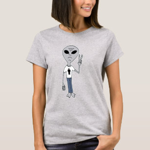 Fredstecken Alien T Shirt