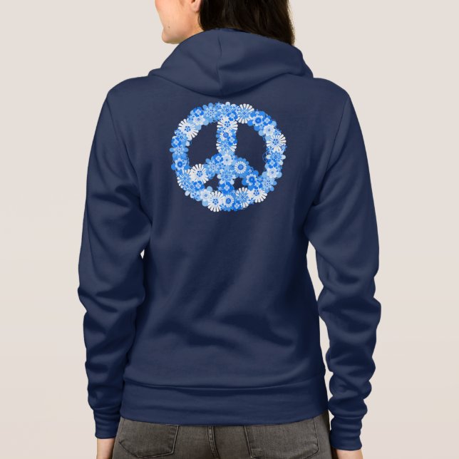 Fredstecken Blue T Shirt (Baksida)