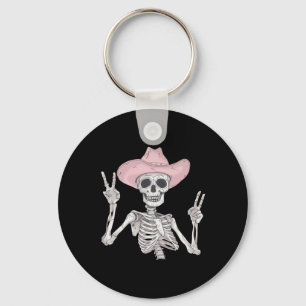 Fredstecken Cowboy Hat Western Mexican Halloween Nyckelring