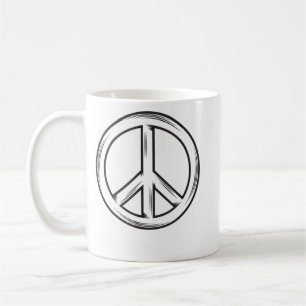 Fredstecken Finger T-Shirt Fredstecken Hand Shirt Kaffemugg