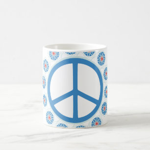 Fredstecken Flowers Kaffemugg