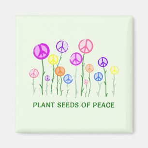 Fredstecken Flowers Magnet