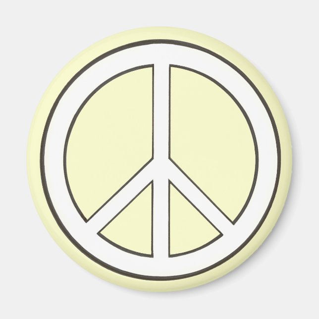 Fredstecken för disposition magnet (Framsidan)