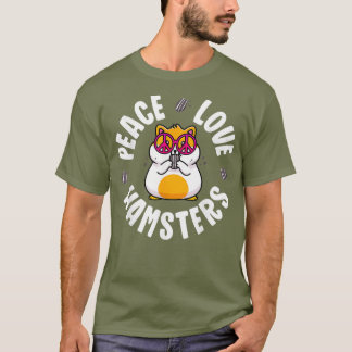 Fredstecken Hamster Shirt Kids Boy Peace T